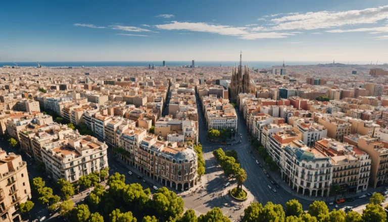 barcelone vu de haut