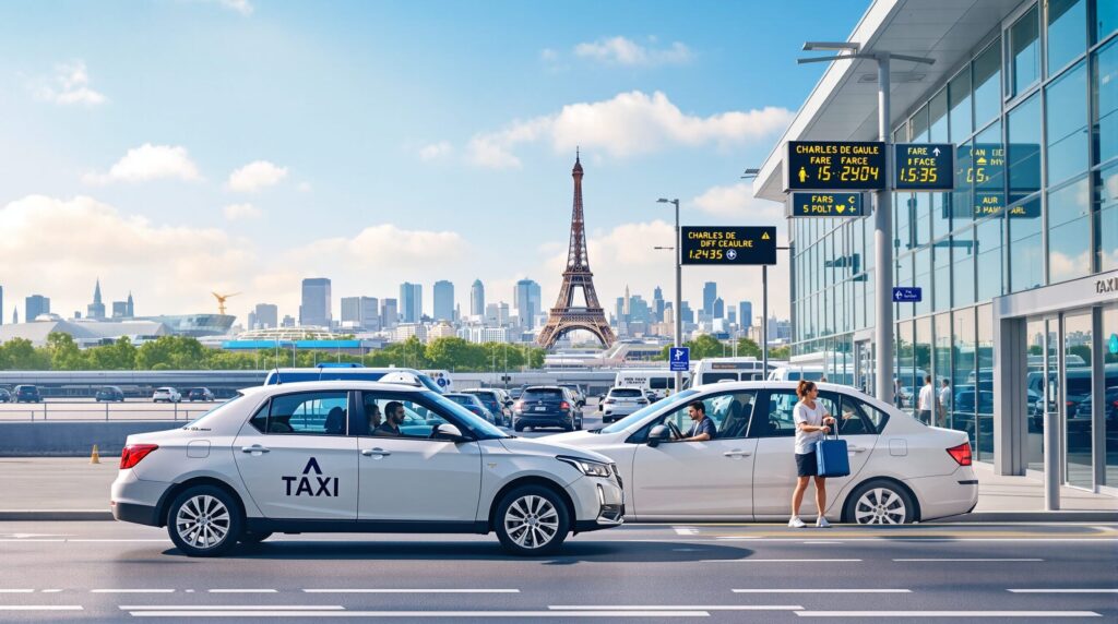 taxi paris charles de gaulle tarif