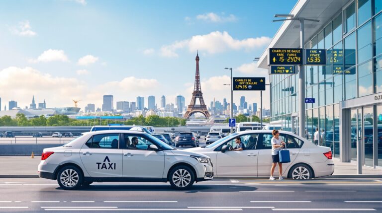 taxi paris charles de gaulle tarif