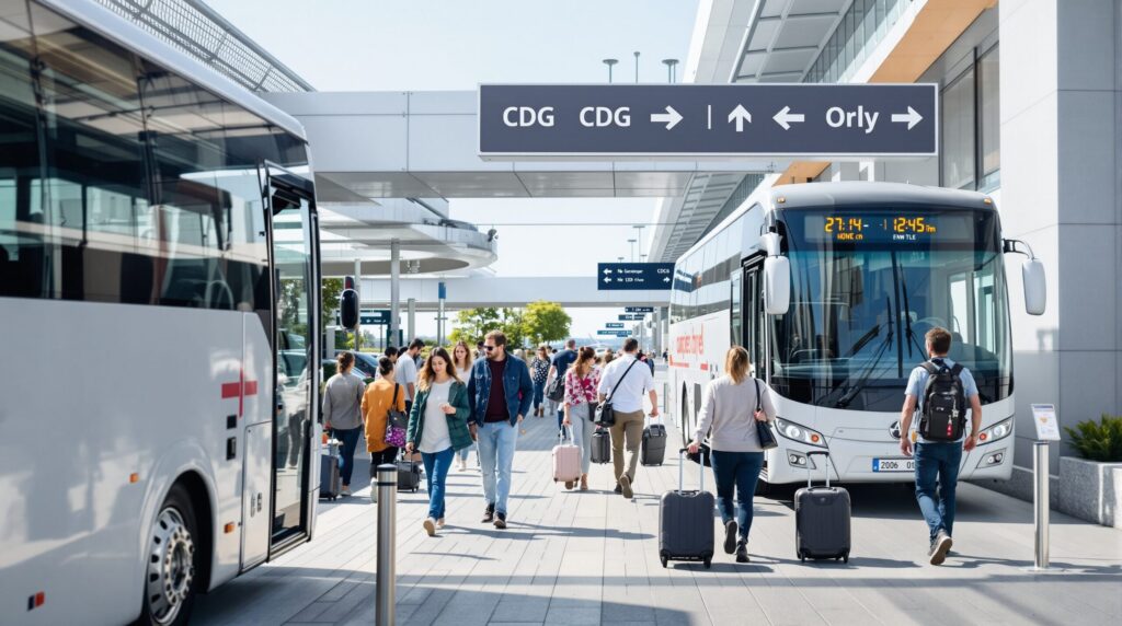 comment aller de cdg à orly
